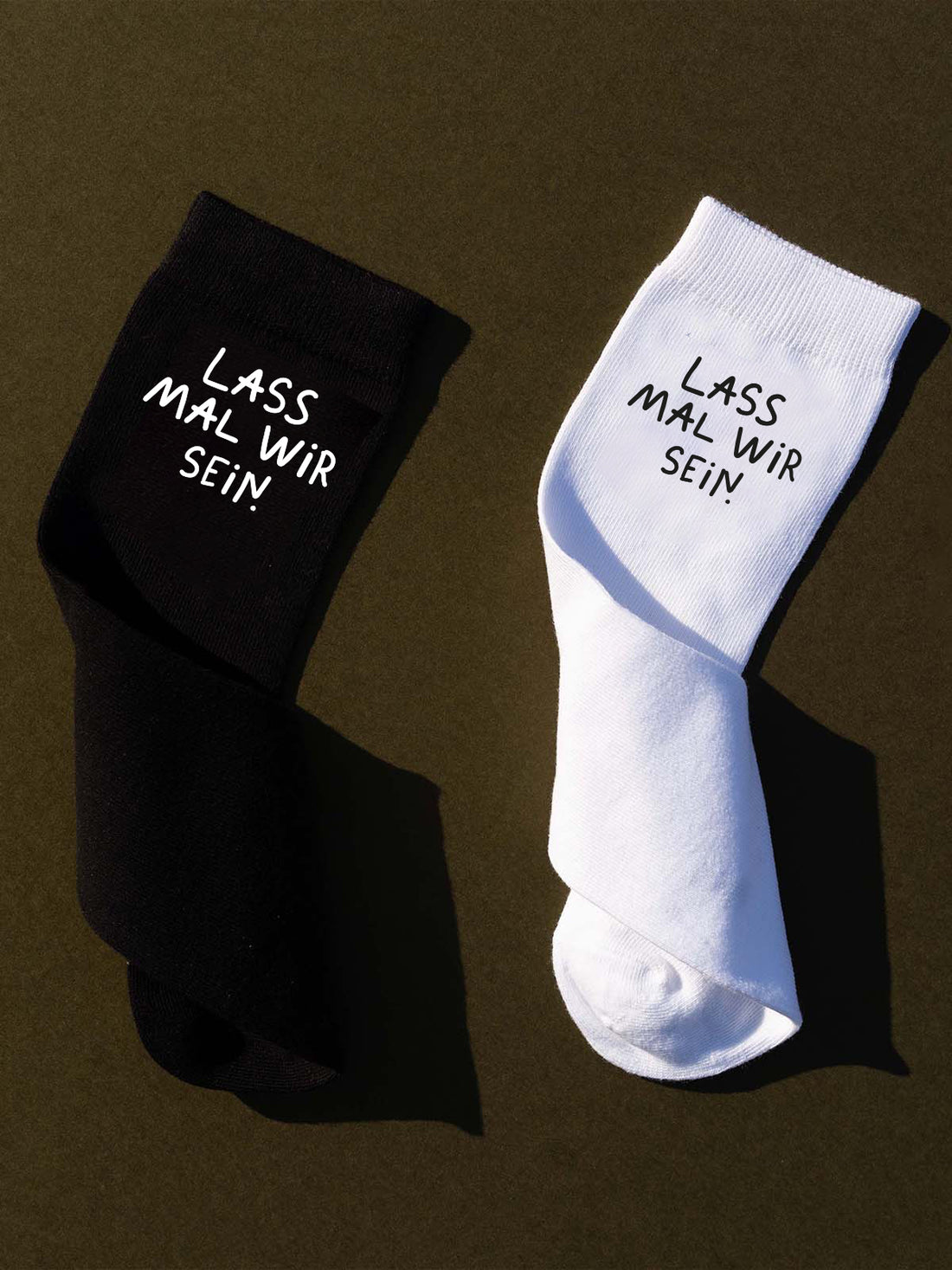 Socken unisex — "LASS MAL..."