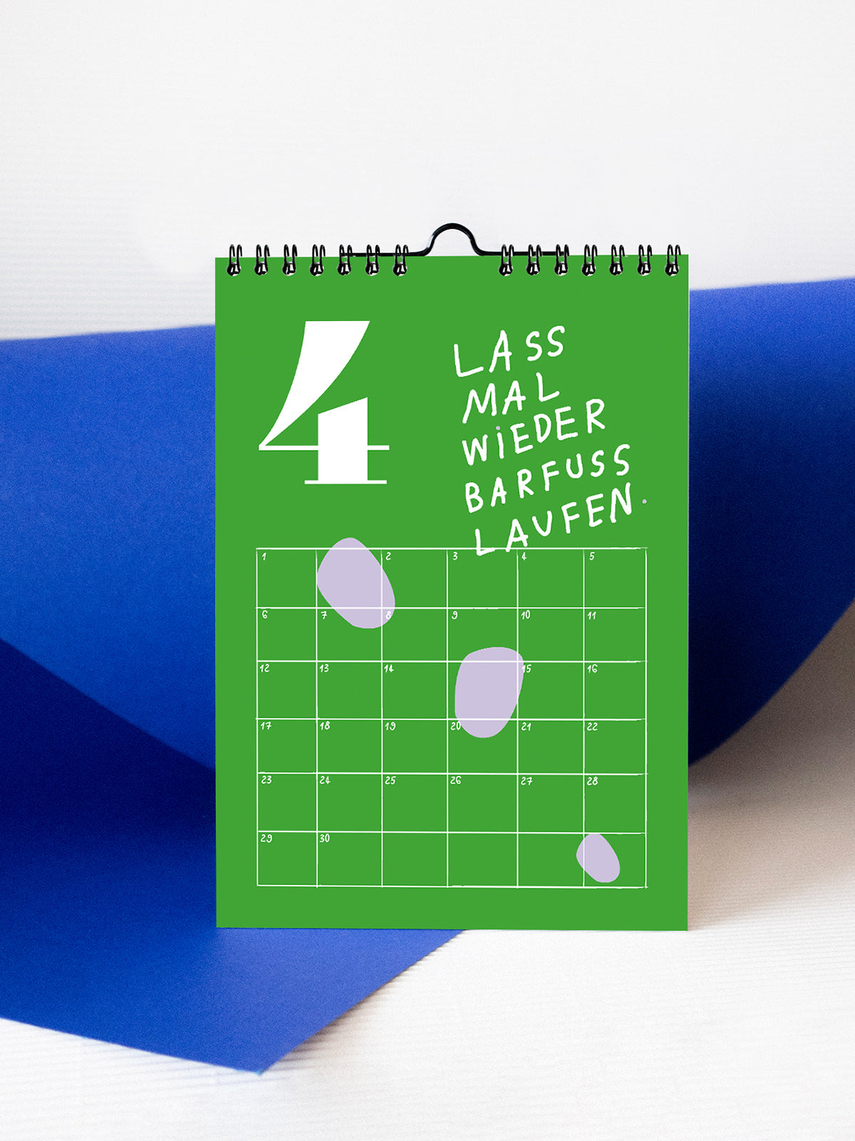 Geburtstagskalender — Kalender ohne Jahresbezug