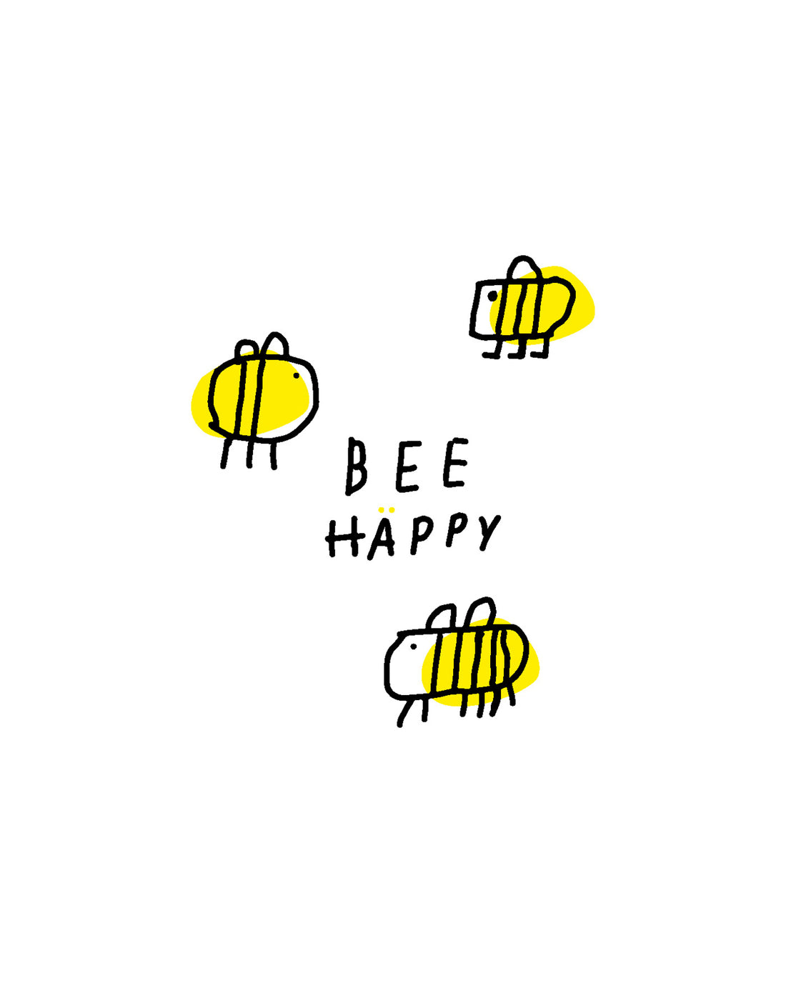 POSTKARTE — BEE HÄPPY