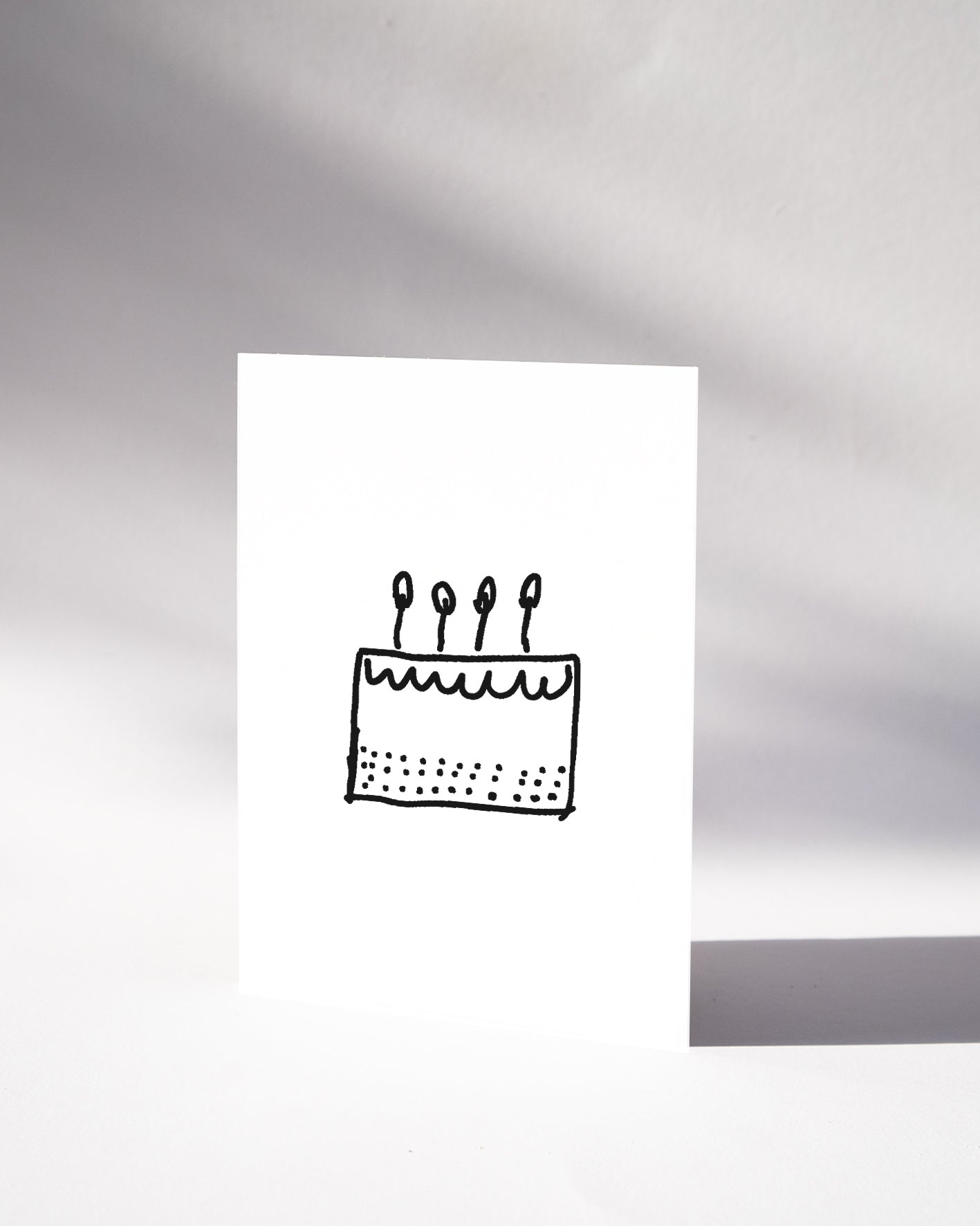 GEBURTSTAGSKUCHEN — POSTKARTE