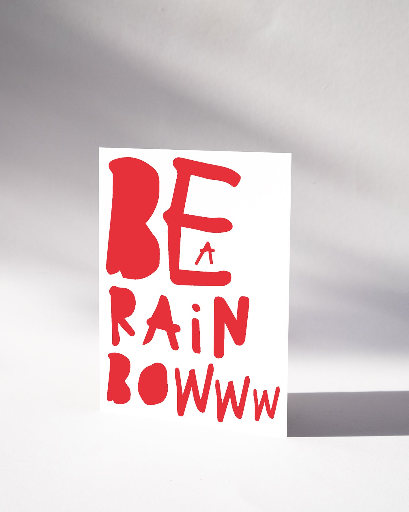 POSTKARTE — BE A RAINBOWWW
