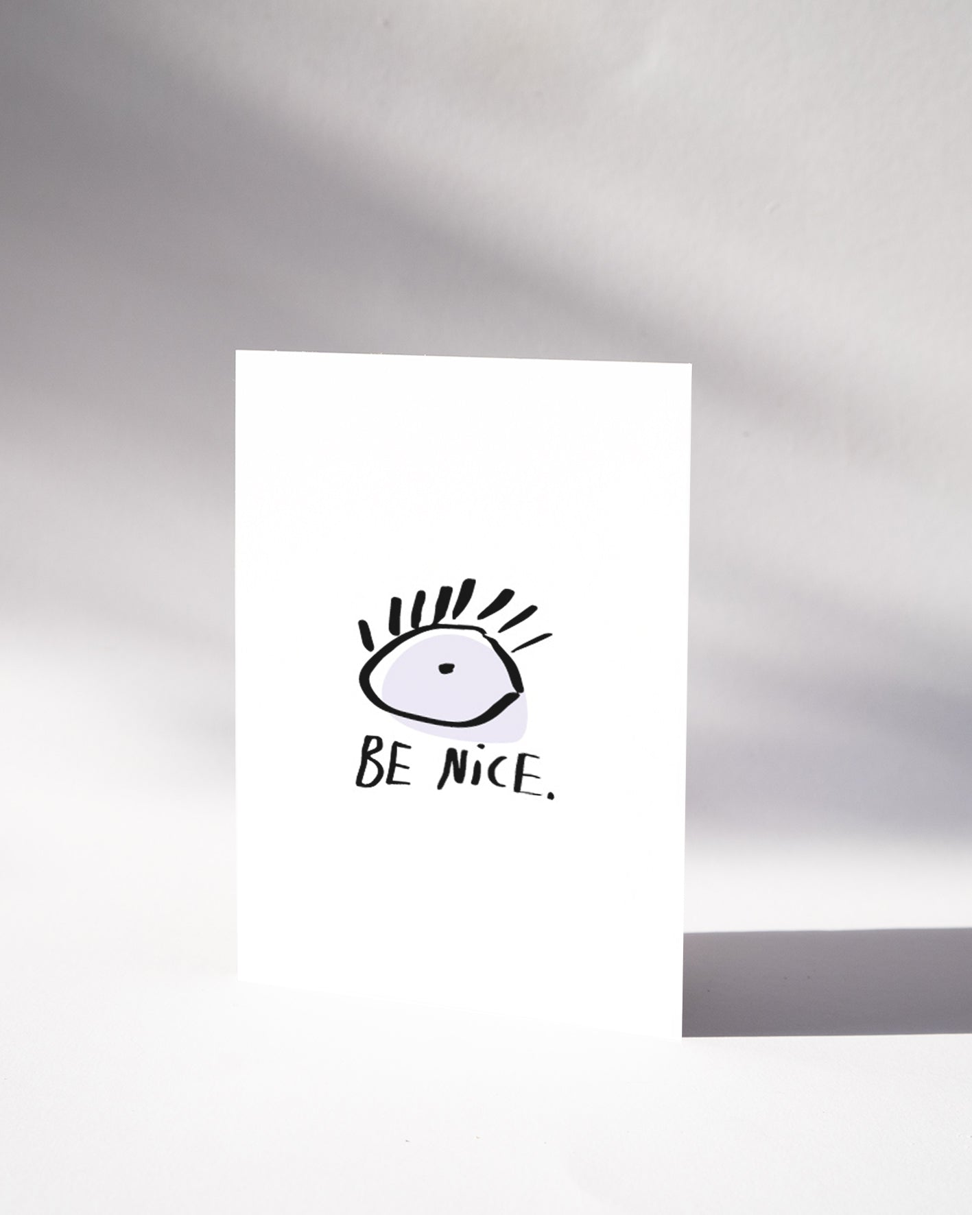 POSTKARTE — BE NICE