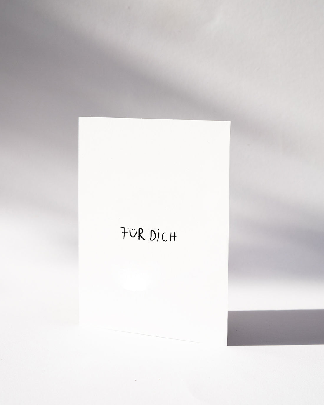 POSTKARTE — FÜR DICH