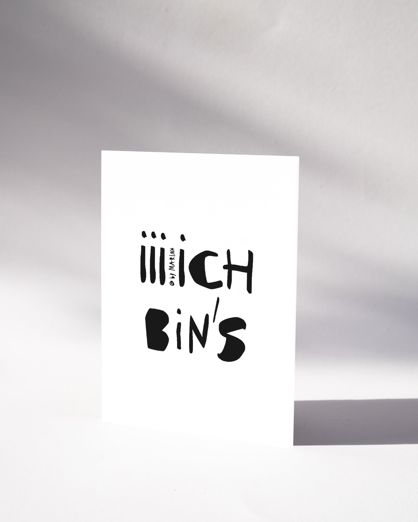 POSTKARTE — ICH BIN´S
