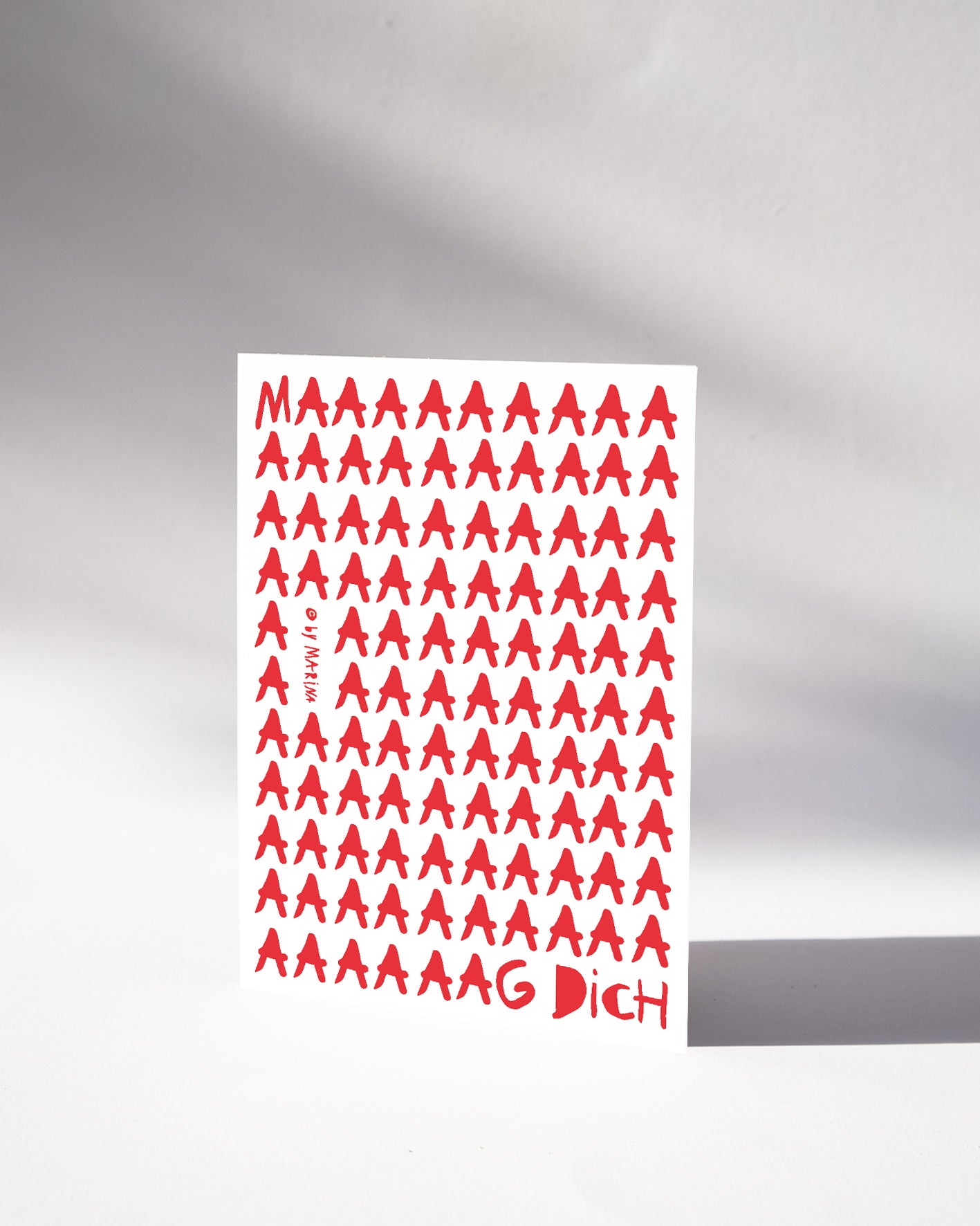 POSTKARTE — MAAAAAG DICH