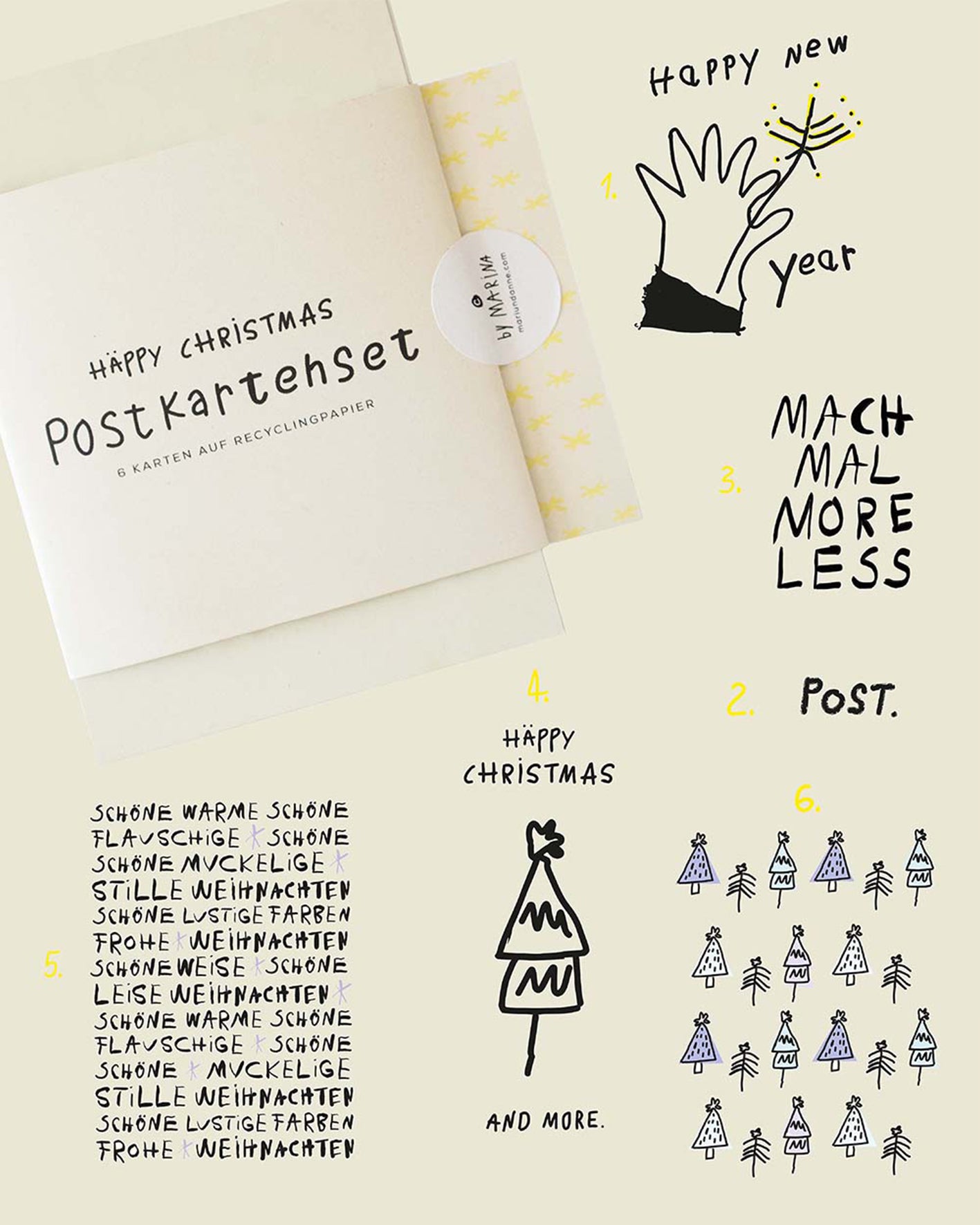 DiVERSE — POSTKARTENSETS