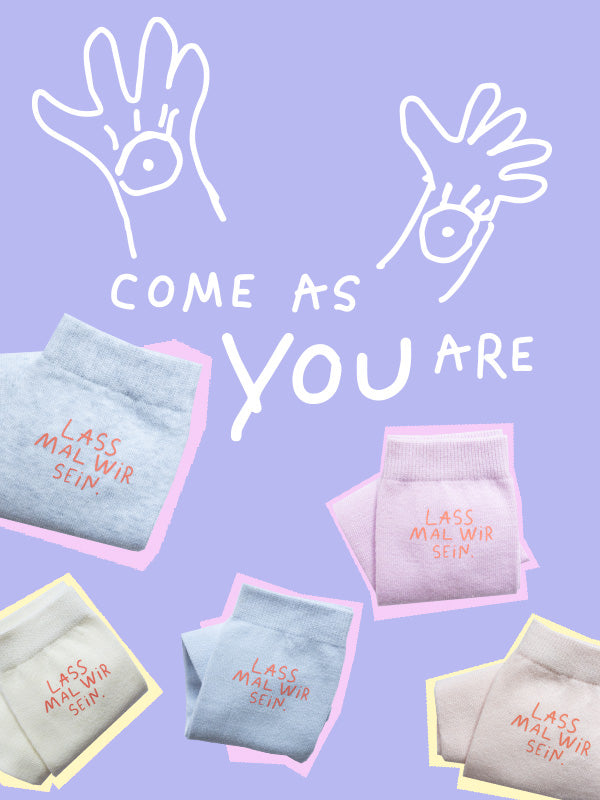 Socken unisex — "LASS MAL..."