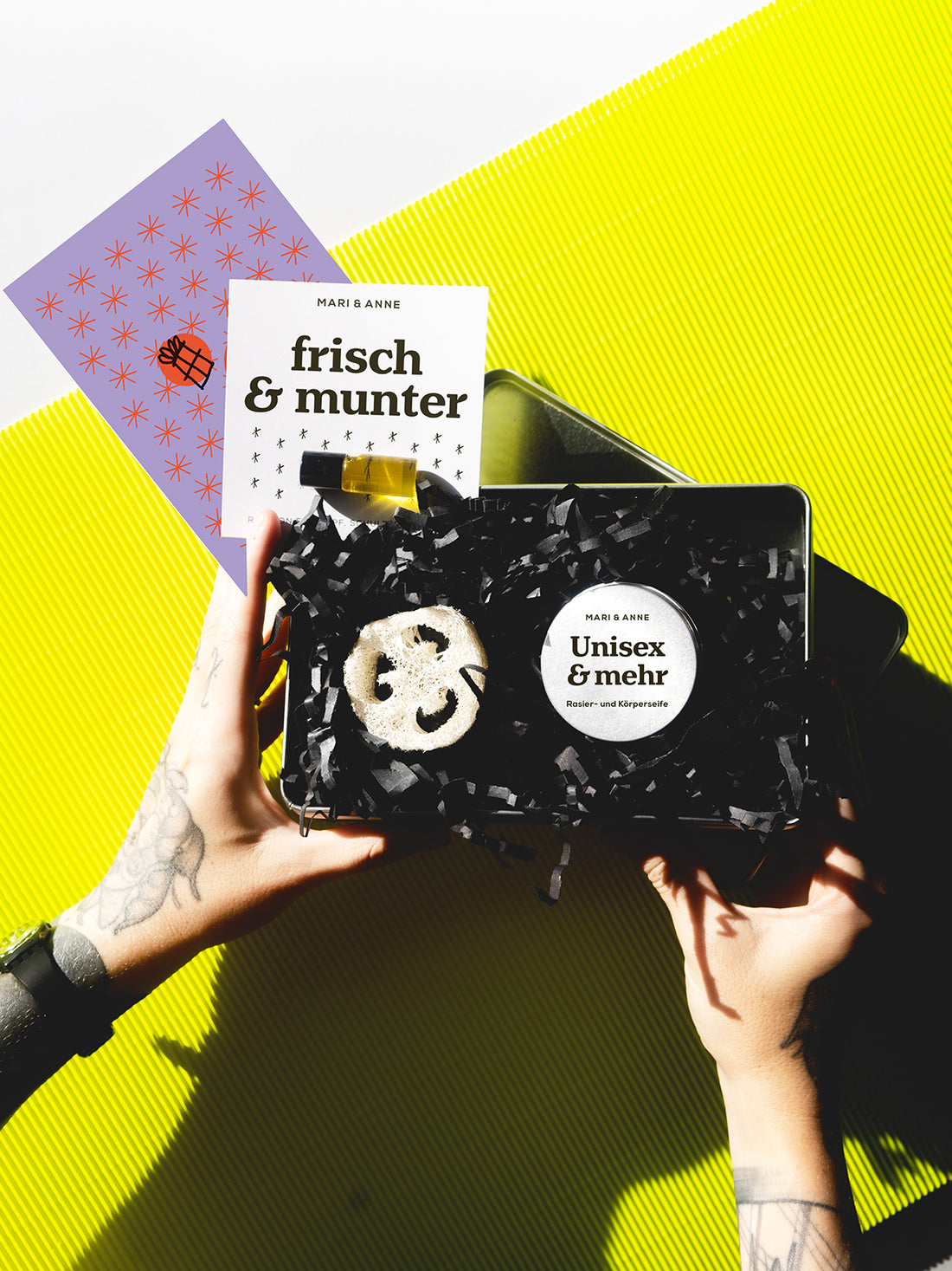 Geschenkbox — GESCHENKBOX UNISEX "Frohes Fest"