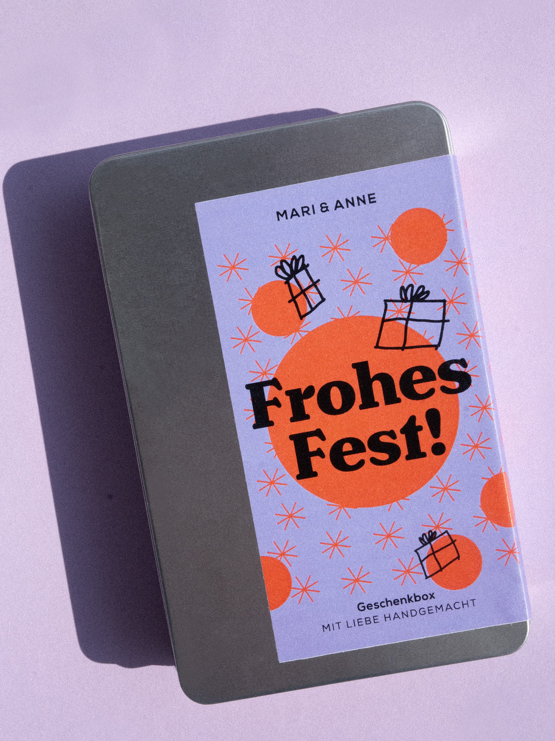 Geschenkbox — GESCHENKBOX UNISEX "Frohes Fest"