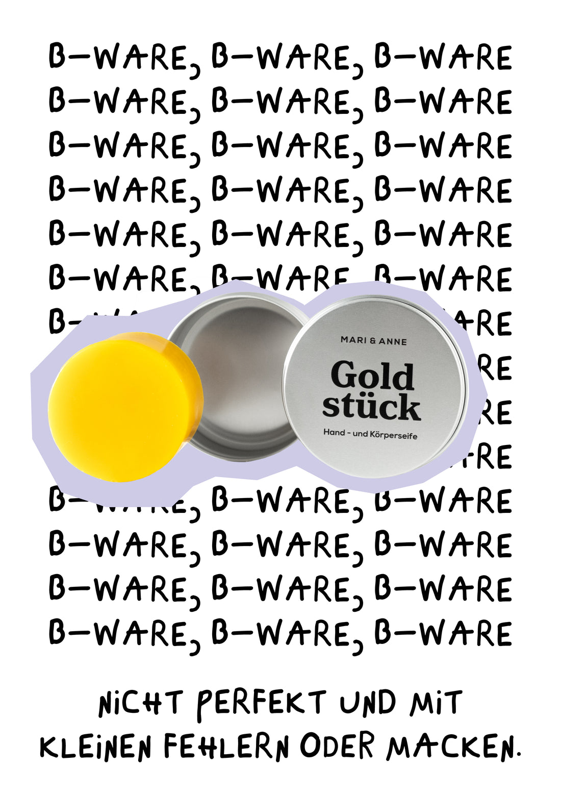 B-WARE GOLDSTÜCK — KÖRPERSEiFE