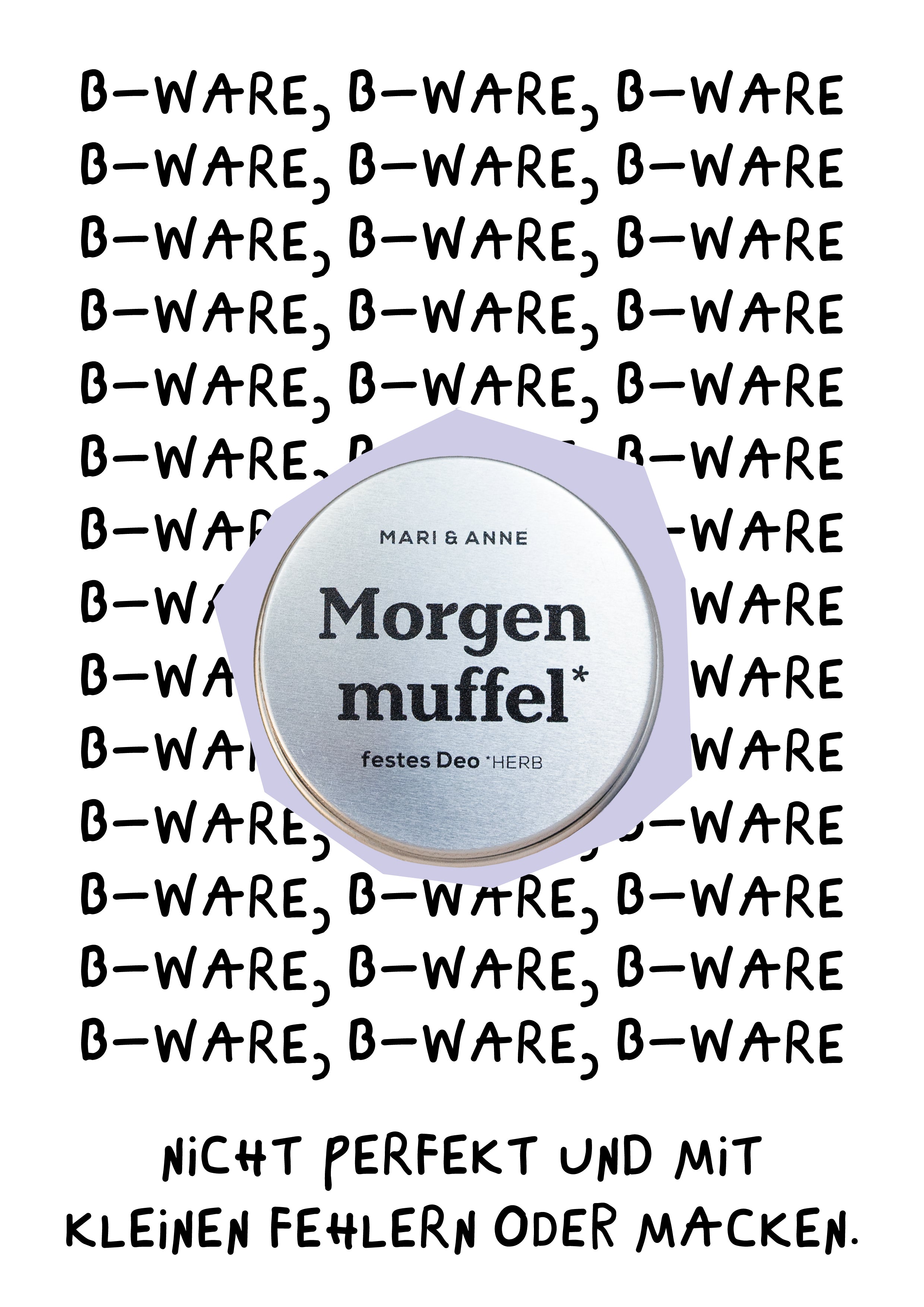 B-WARE MORGENMUFFEL — FESTES DEO