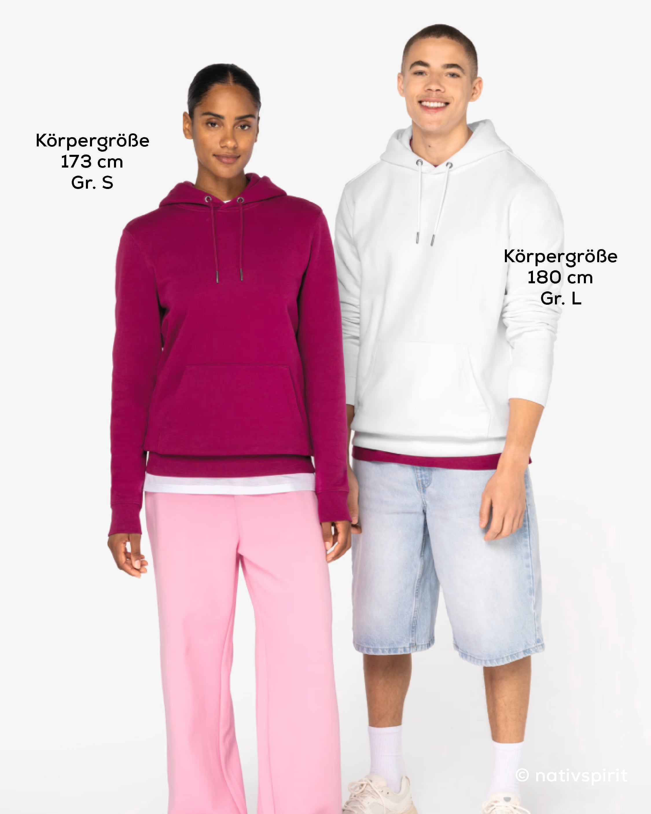 LASS MAL GLÜCKLiCH SEIN — HOODiE