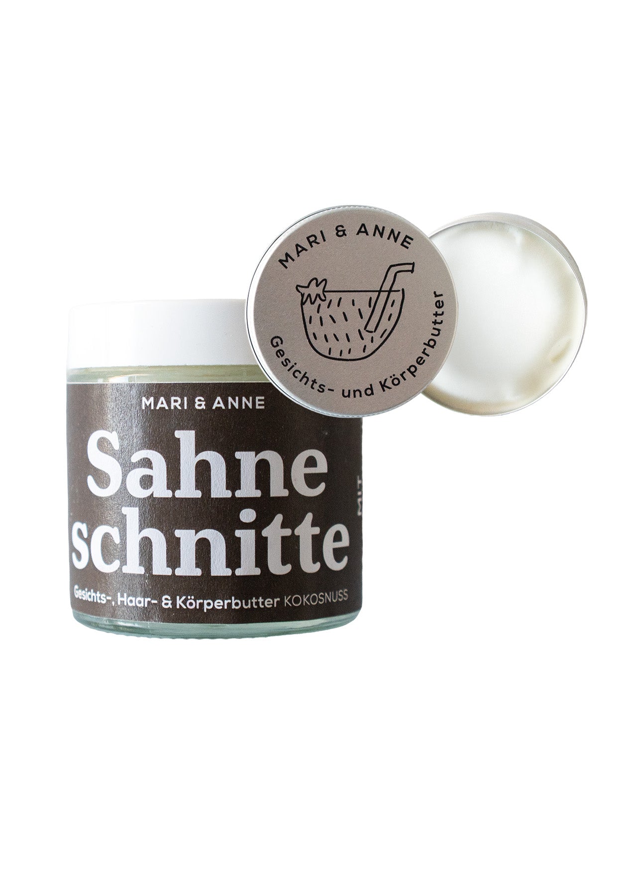 SAHNESCHNITTE EDITION — Gesichts- & Körperbutter "Kokos"