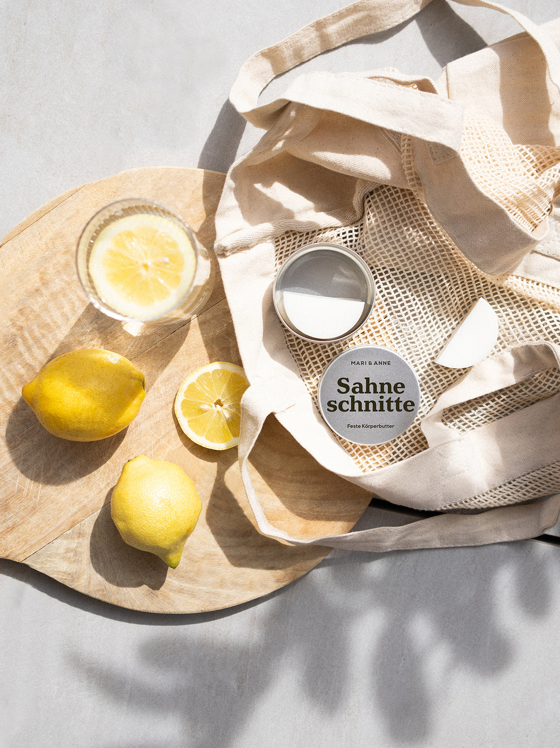 SAHNESCHNiTTE LEMON — FESTE SHEABUTTER DOSE "LEMON"