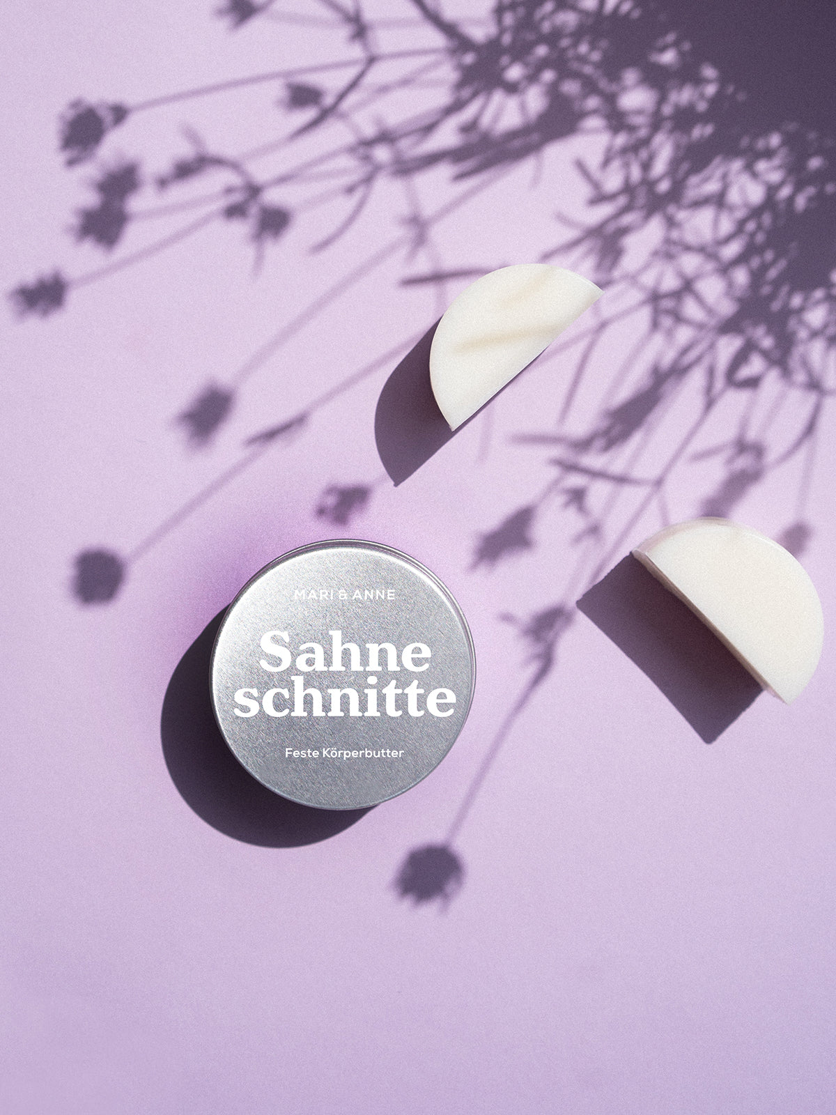SAHNESCHNITTE SENSITIV — Feste Hand- & Körperbutter "sensitiv"