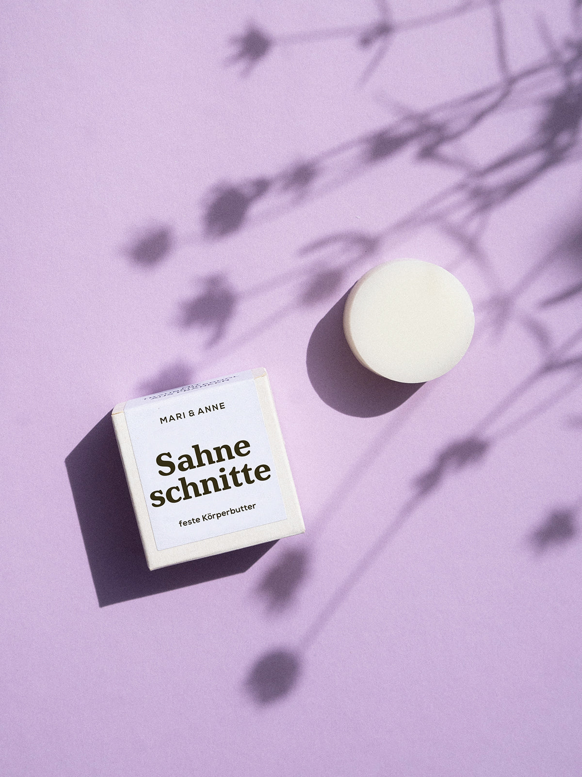 SAHNESCHNITTE SENSITIV — Feste Hand- & Körperbutter "sensitiv"