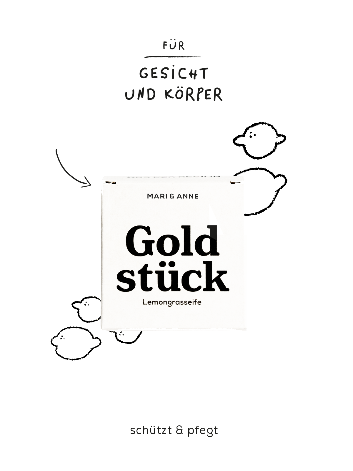 GOLDSTÜCK — KÖRPERSEiFE NACHSCHUB