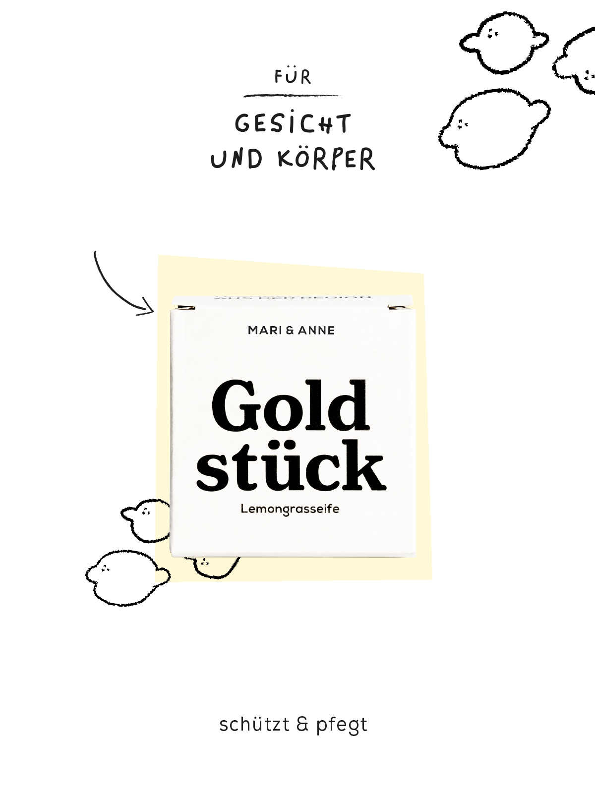 B-WARE GOLDSTÜCK — KÖRPERSEiFE