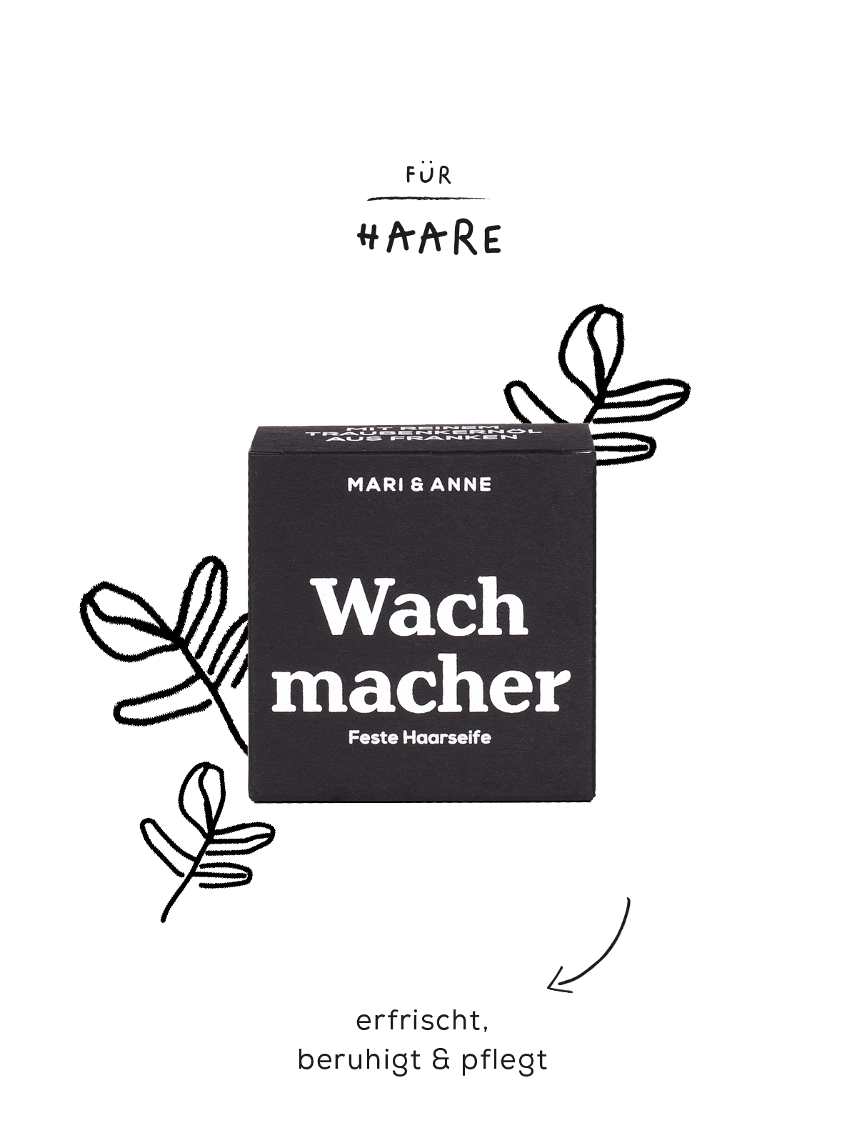 WACHMACHER — FESTE HAARSEiFE NACHSCHUB