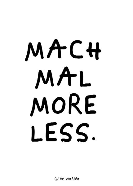Poster — Poster "MACH MAL..."