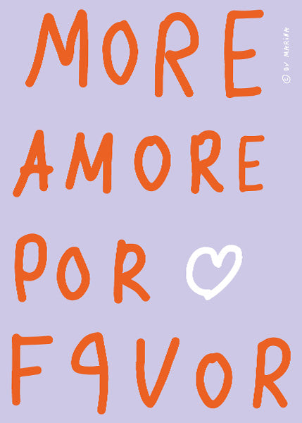 Poster — Poster "MORE AMORE"