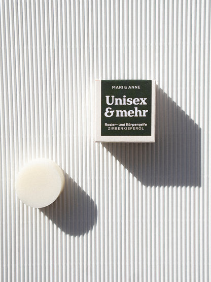 UNISEX &amp; MEHR  — Körper- &amp; Rasierseife "Zirbenkieferöl"