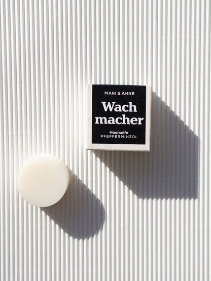 WACHMACHER — Feste Haarseife "Pfefferminze"
