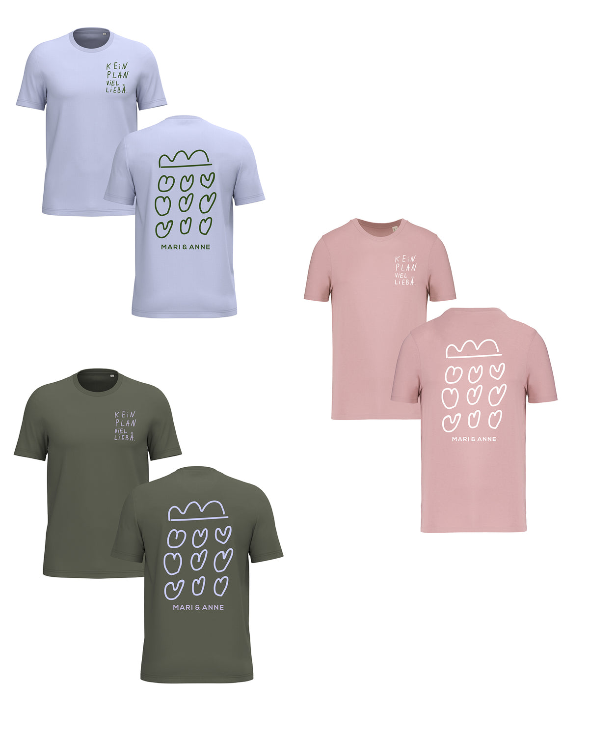 Kein Plan viel Liebä — T-Shirt