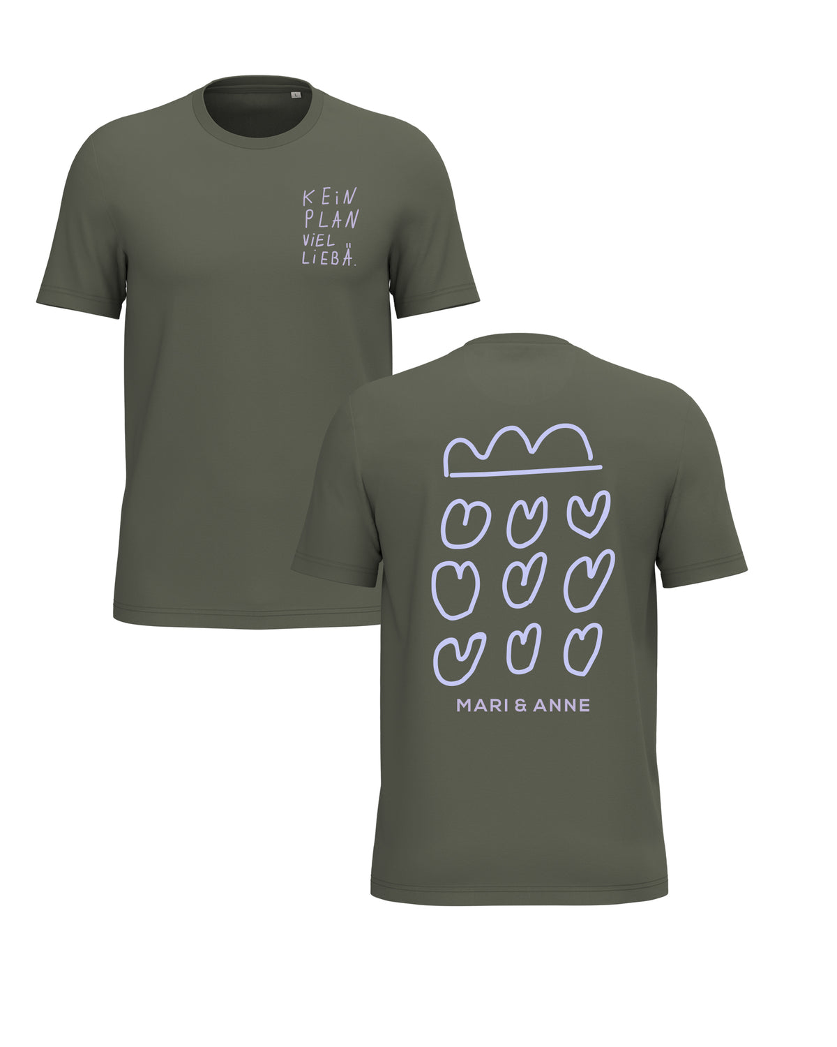 Kein Plan viel Liebä — T-Shirt
