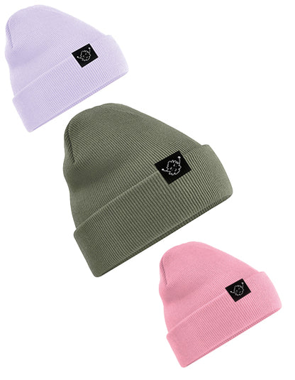 Tief durchatmen — Beanie in 3 Farben