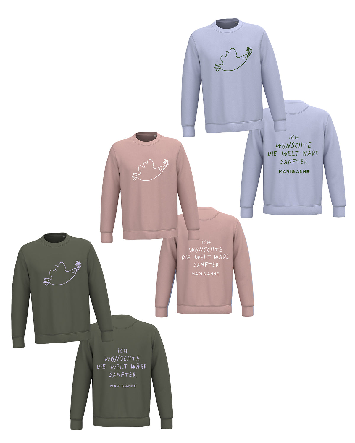 Ich wünschte die Welt... — Sweatshirt "Ich wünschte..."