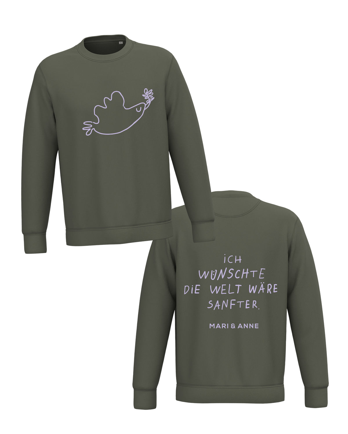 Ich wünschte die Welt... — Sweatshirt "Ich wünschte..."