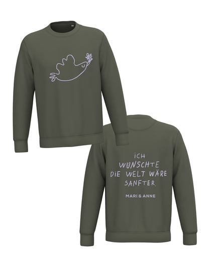 Ich wünschte die Welt... — Sweatshirt "Ich wünschte..."