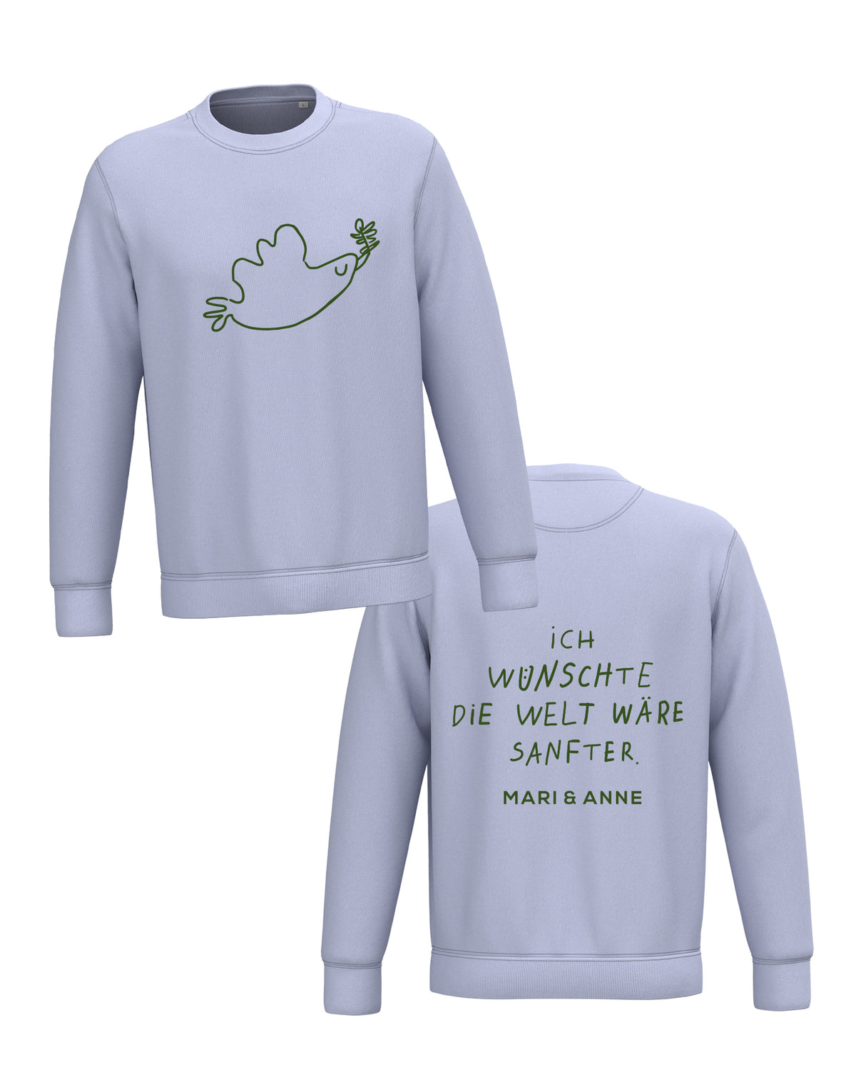 Ich wünschte die Welt... — Sweatshirt "Ich wünschte..."