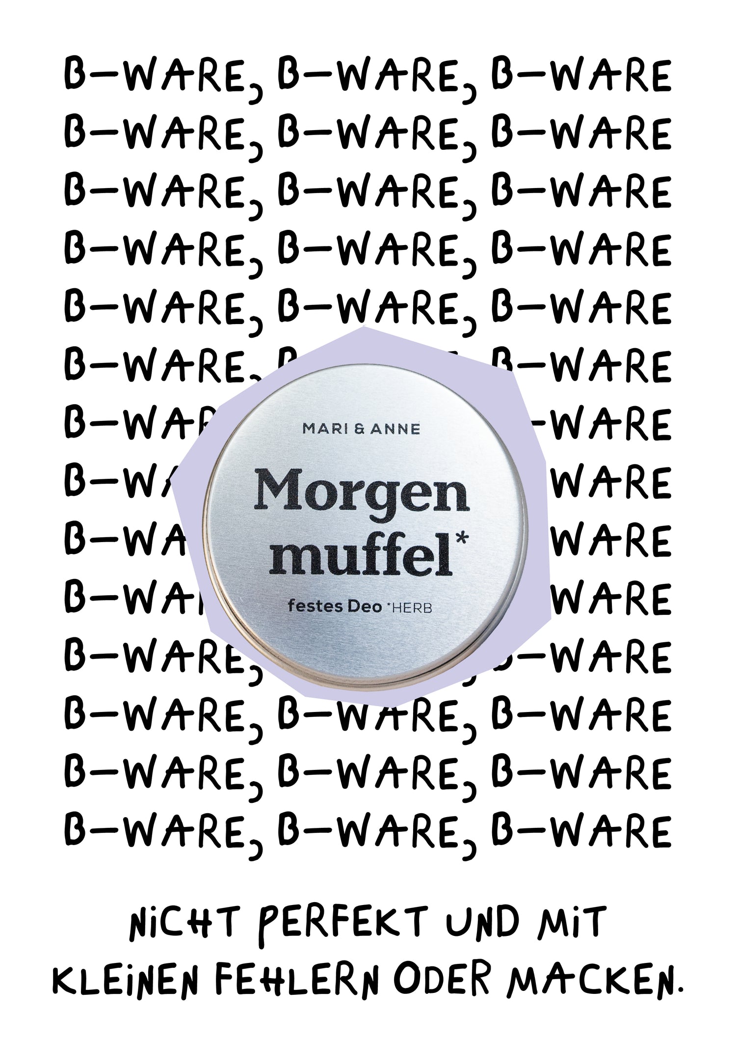 B-WARE MORGENMUFFEL — FESTES DEO