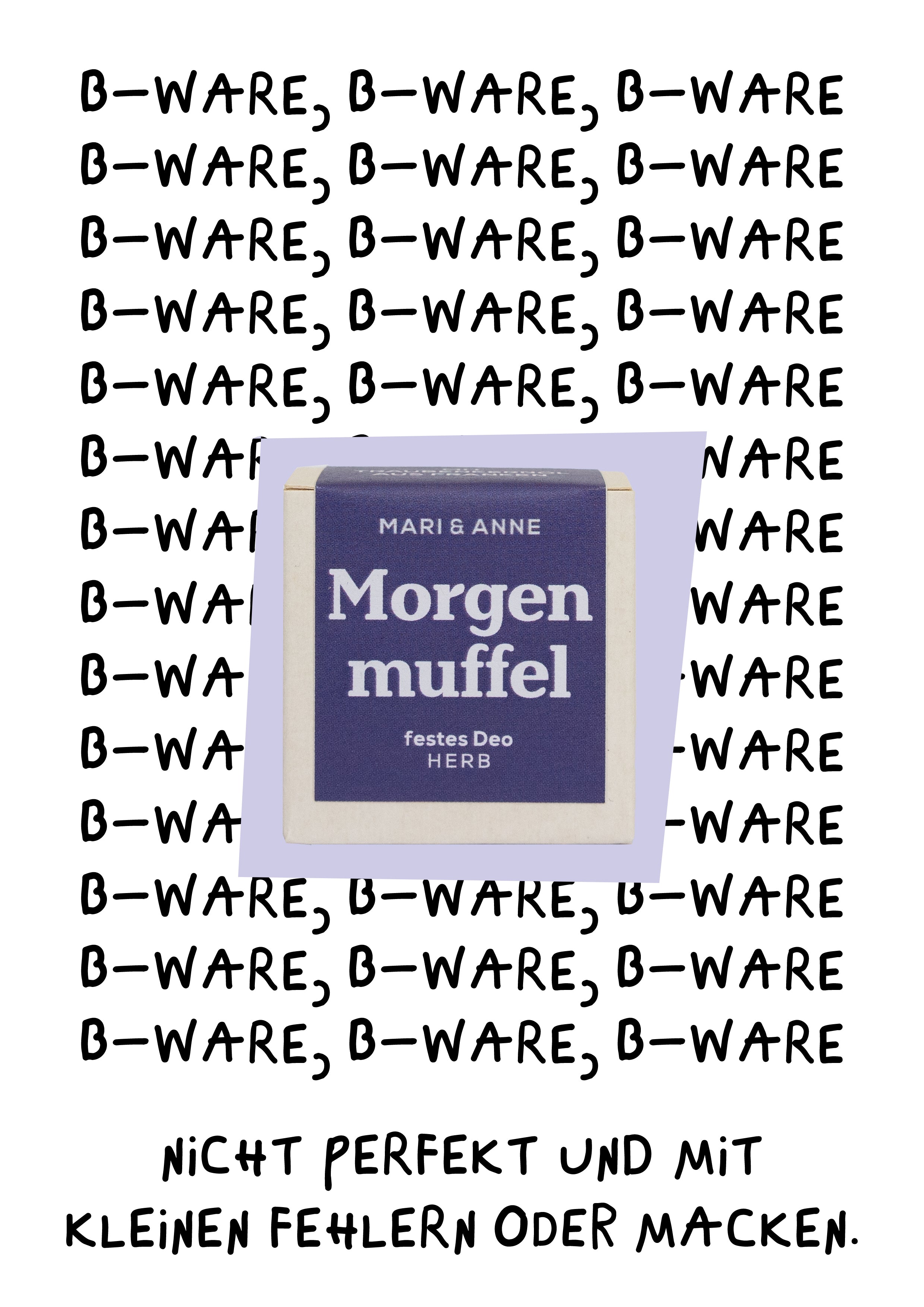 B-WARE MORGENMUFFEL — FESTES DEO