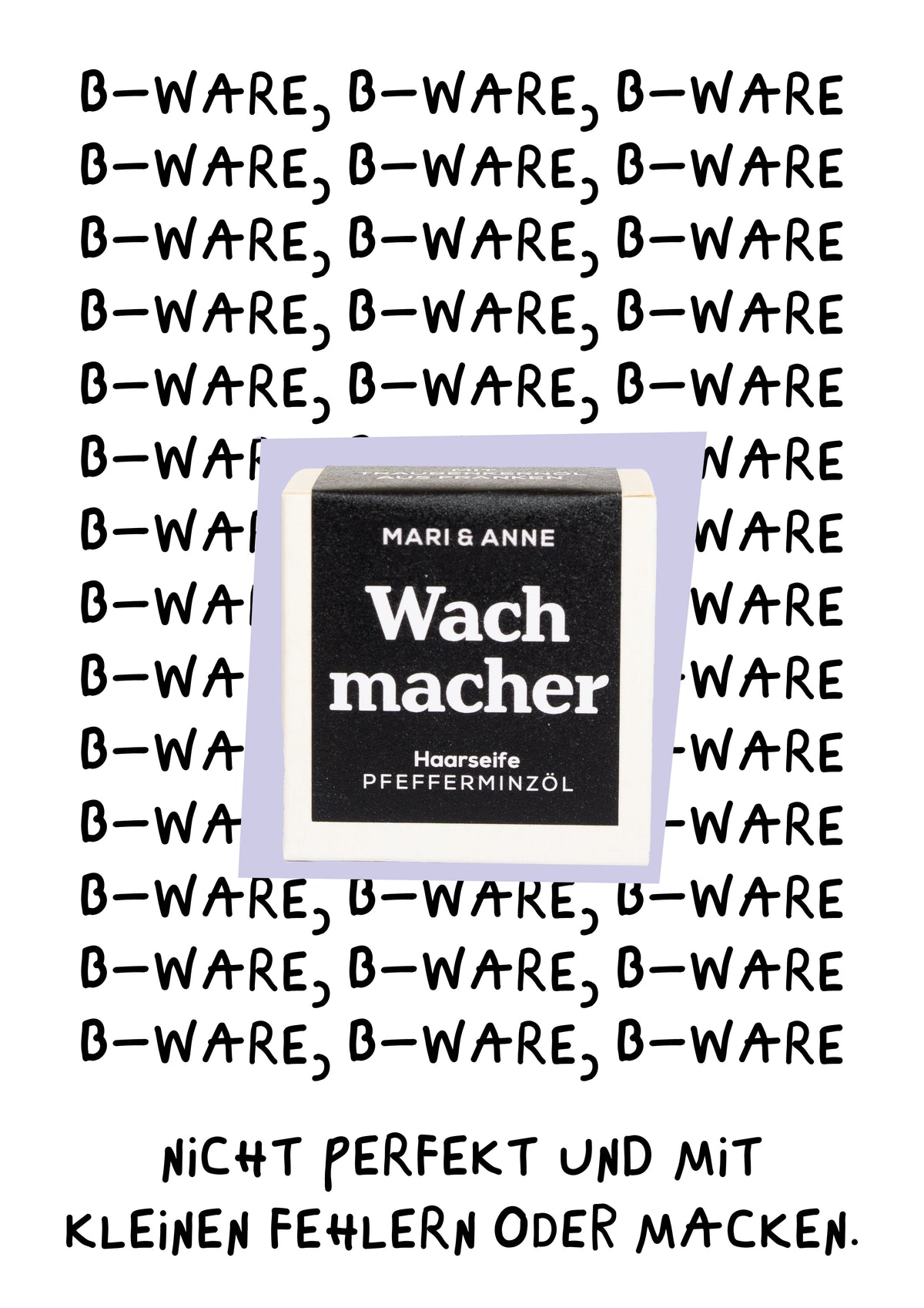 B-WARE WACHMACHER — B-Ware feste Haarseife