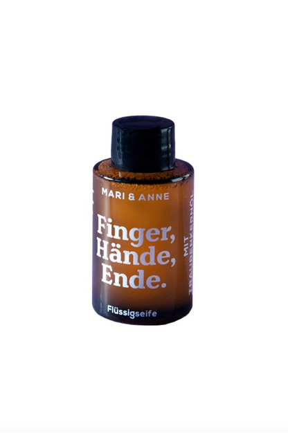FiNGER, HÄNDE, ENDE. — FLÜSSiGSEiFE + NACHSCHUB