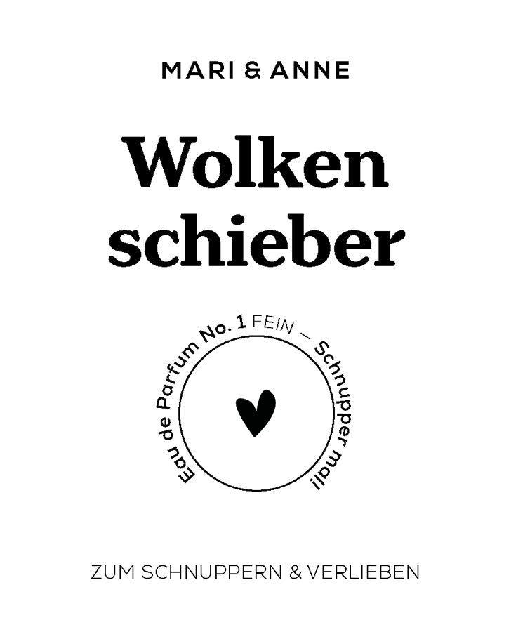 WOLKENSCHiEBER — Eau de Parfum Duft No. 1 "Fein"