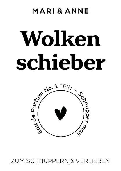 WOLKENSCHiEBER — Eau de Parfum Duft No. 1 "Fein"