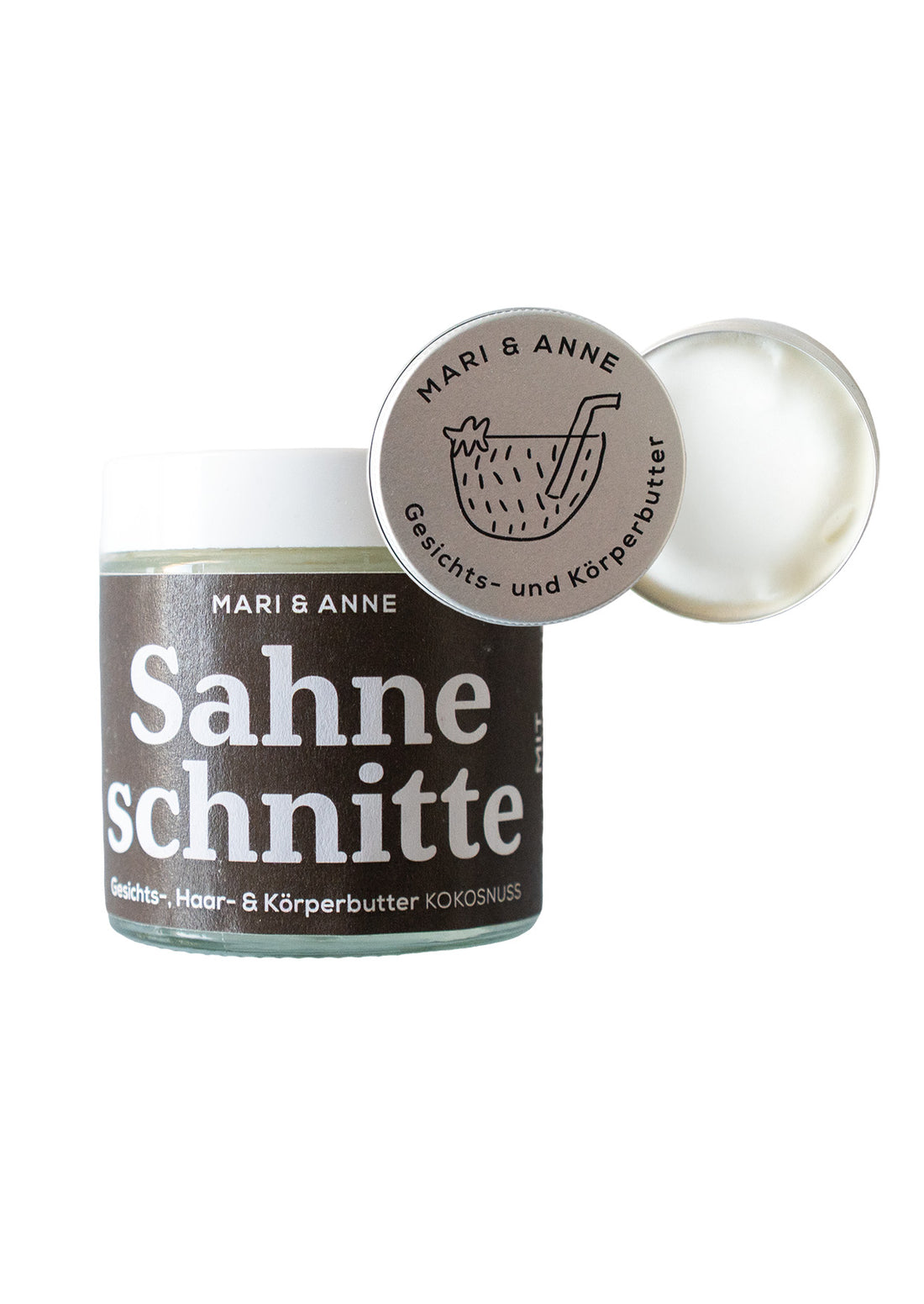 SAHNESCHNITTE EDITION — Gesichts- &amp; Körperbutter "Kokos"