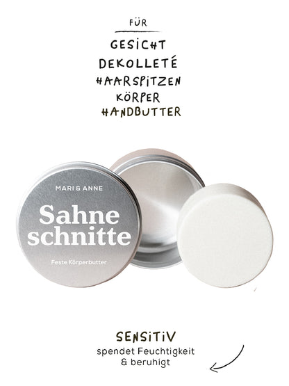 SAHNESCHNiTTE SENSITIV — FESTE SHEABUTTER NACHSCHUB &quot;SENSITIV&quot;