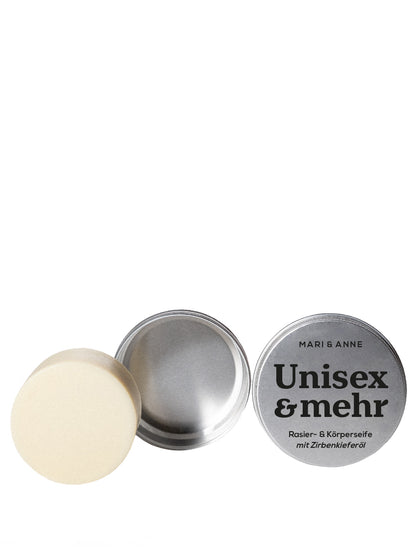 UNISEX &amp; MEHR  — Körper- &amp; Rasierseife "Zirbenkieferöl"