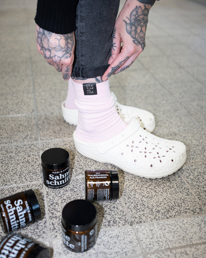Kein Plan viel Liebä — Socken in 3 Farben