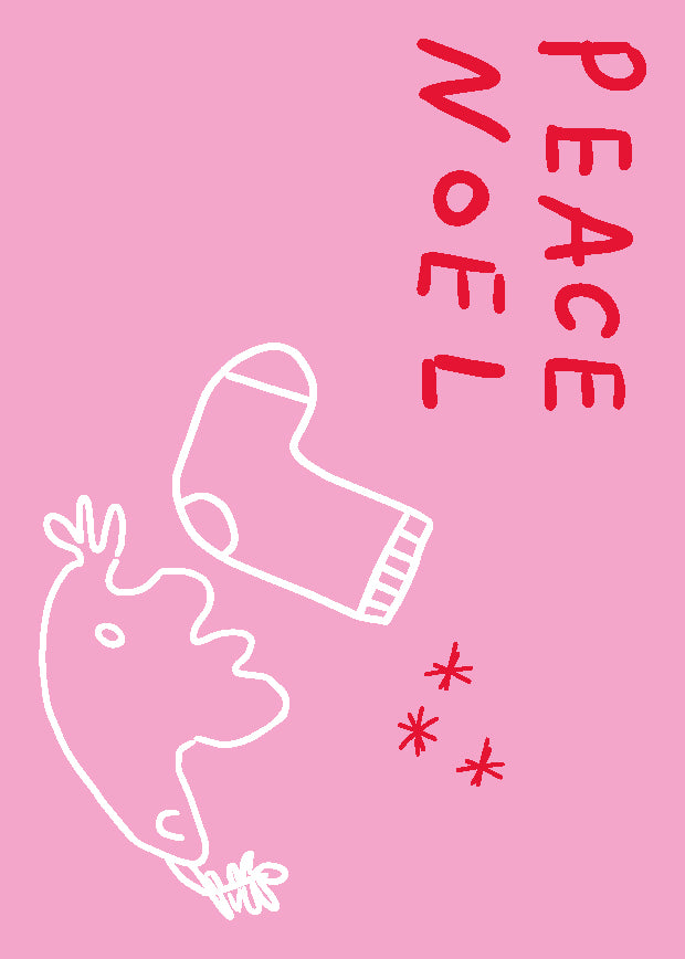 PEACE NOEL — POSTKARTE