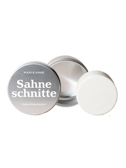 SAHNESCHNITTE SENSITIV — Feste Hand- &amp; Körperbutter "sensitiv"