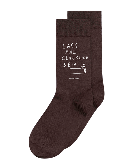 LASS MAL GLÜCKLiCH SEIN — SOCKEN