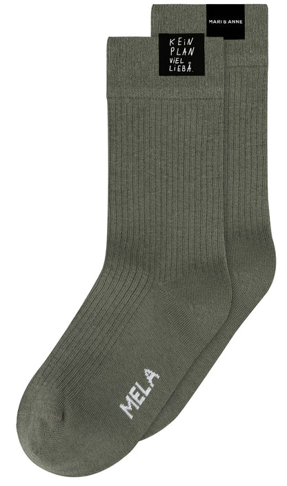 Kein Plan viel Liebä — Socken in 3 Farben