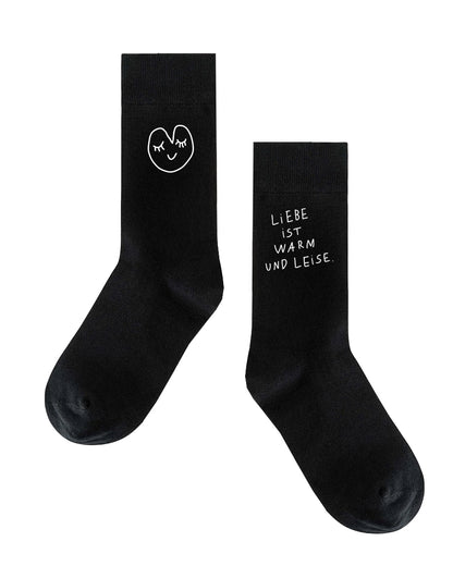 Liebe ist warm und leise — SOCKEN IN 3 FARBEN