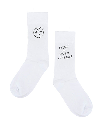 Liebe ist warm und leise — SOCKEN IN 3 FARBEN